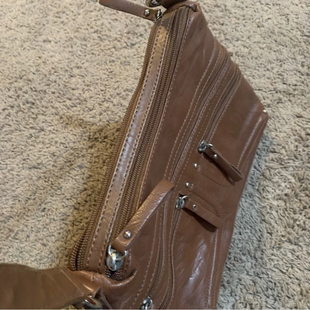 Stone & Co Genuine Leather Brown Purse